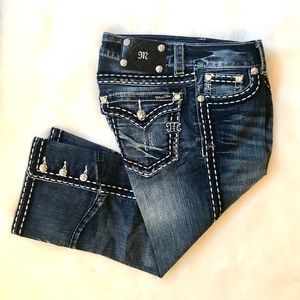 Miss Me Denim Crop Jeans